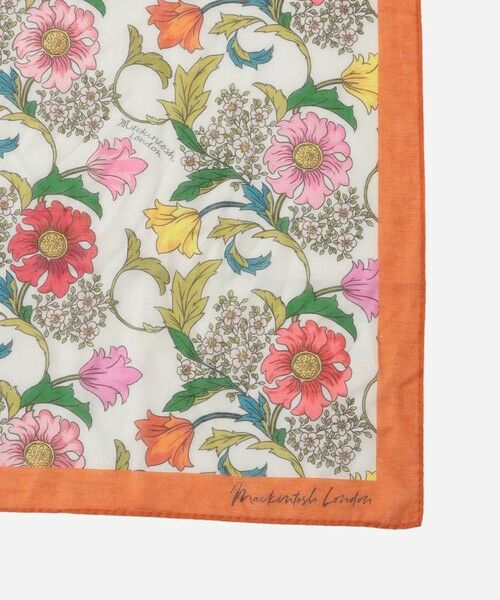 MACKINTOSH LONDON / マッキントッシュ ロンドン  マフラー・ショール・スヌード・ストール | 【婦人画報11月号掲載】colomboバイブリーフラワースカーフ | 詳細3