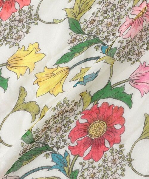 MACKINTOSH LONDON / マッキントッシュ ロンドン  マフラー・ショール・スヌード・ストール | 【婦人画報11月号掲載】colomboバイブリーフラワースカーフ | 詳細4