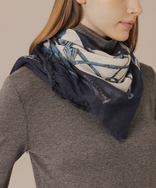 MACKINTOSH LONDON / マッキントッシュ ロンドン  マフラー・ショール・スヌード・ストール | colomboハーネススカーフ | 詳細1