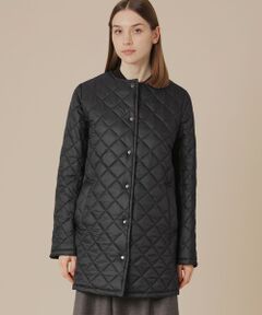 美品 マッキントッシュロンドン ノーカラーコート 羽織り　ブラック Precious掲載】【ROSLEY/ロズリー】ファインウールメルトンノー