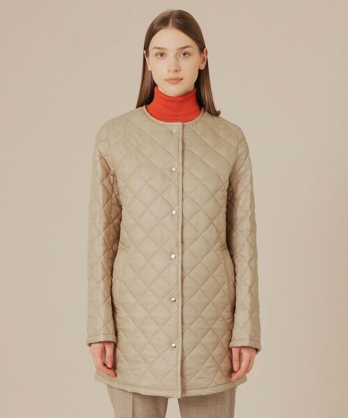 MACKINTOSH LONDON / マッキントッシュ ロンドン  その他アウター | 【Precious12月号/婦人画報11月号掲載】【TilburyNocollarmiddleティルベリーノーカラーミドル】エアリーキルティングノーカラーコート | 詳細4