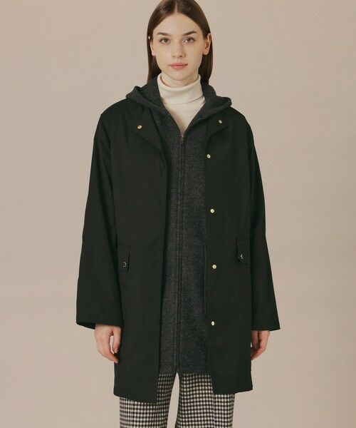 MACKINTOSH LONDON/マッキントッシュ ロンドン 【婦人画報11月号掲載】ポリエステルオックスフォード3WAYコート ブラック 40