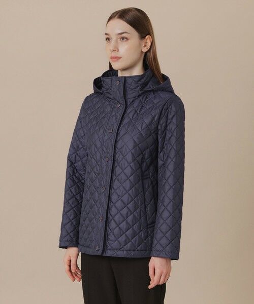 MACKINTOSH LONDON / マッキントッシュ ロンドン  その他アウター | キルティングタフタフーデットショートコート | 詳細4