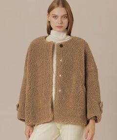 MACKINTOSH LONDON / マッキントッシュ ロンドン  その他アウター | 【婦人画報11月号掲載】【ROSLEY/ロズリー】ウールブレンドボアコート