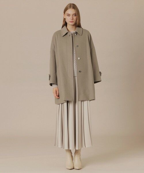 MACKINTOSH LONDON / マッキントッシュ ロンドン その他アウター | 【Precious12月号】【ROSLEY/ロズリー】ぺコラム圧縮ビーバーステンカラーコート | 詳細4