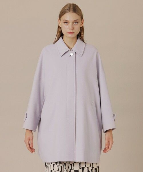 MACKINTOSH LONDON / マッキントッシュ ロンドン その他アウター | 【Precious12月号】【ROSLEY/ロズリー】ぺコラム圧縮ビーバーステンカラーコート | 詳細5