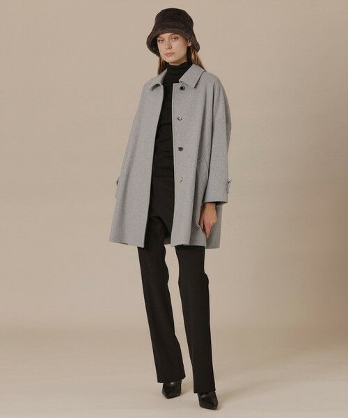 MACKINTOSH LONDON / マッキントッシュ ロンドン その他アウター | 【Precious12月号】【ROSLEY/ロズリー】ぺコラム圧縮ビーバーステンカラーコート | 詳細1