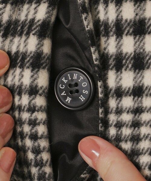 MACKINTOSH LONDON / マッキントッシュ ロンドン  その他アウター | 【婦人画報11月号掲載】【ROSLEY/ロズリー】ぺコラムビーバーステンカラーコート | 詳細8