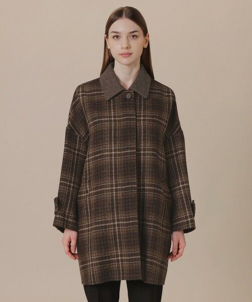 MACKINTOSH LONDON / マッキントッシュ ロンドン  その他アウター | 【WEB・一部店舗限定】【ROSLEY/ロズリー】ウールリバーチェックコート | 詳細3