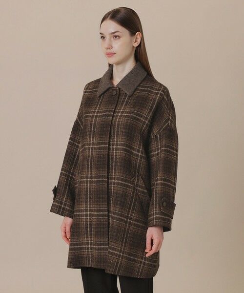 MACKINTOSH LONDON / マッキントッシュ ロンドン  その他アウター | 【WEB・一部店舗限定】【ROSLEY/ロズリー】ウールリバーチェックコート | 詳細4