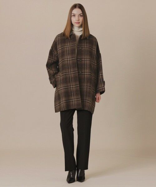 MACKINTOSH LONDON / マッキントッシュ ロンドン  その他アウター | 【WEB・一部店舗限定】【ROSLEY/ロズリー】ウールリバーチェックコート | 詳細1