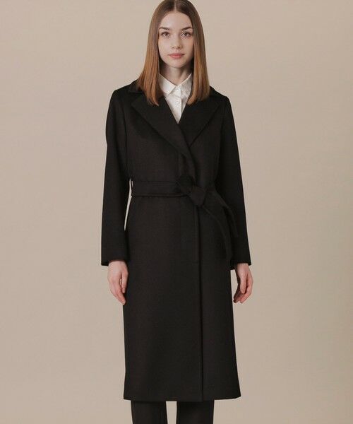 MACKINTOSH LONDON/マッキントッシュ ロンドン 【WEB・一部店舗限定】【RESFON/レスフォン】ウールジベリンコート ブラック 40