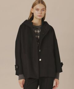 MACKINTOSH LONDON / マッキントッシュ ロンドン  その他アウター | 【婦人画報11月号掲載】【ROSLEY/ロズリー】ぺコラム圧縮ビーバーフーデットコート