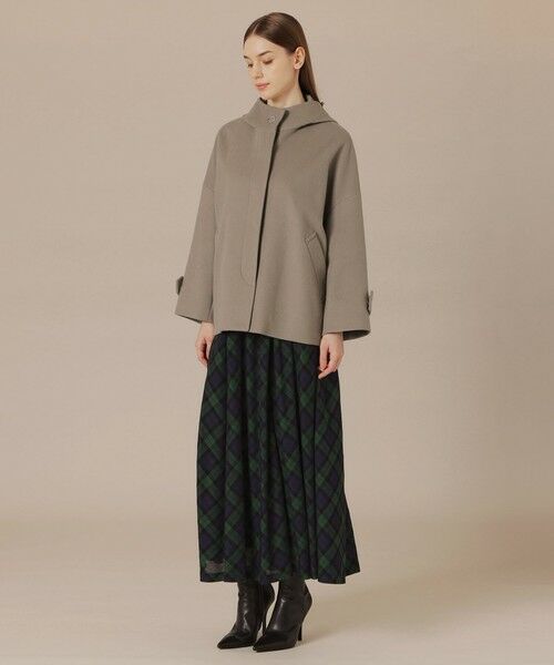 MACKINTOSH LONDON / マッキントッシュ ロンドン  その他アウター | 【婦人画報11月号掲載】【ROSLEY/ロズリー】ぺコラム圧縮ビーバーフーデットコート | 詳細3