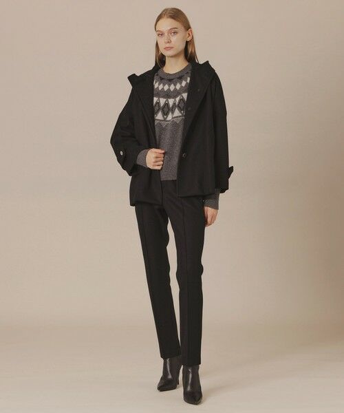 MACKINTOSH LONDON / マッキントッシュ ロンドン  その他アウター | 【婦人画報11月号掲載】【ROSLEY/ロズリー】ぺコラム圧縮ビーバーフーデットコート | 詳細4