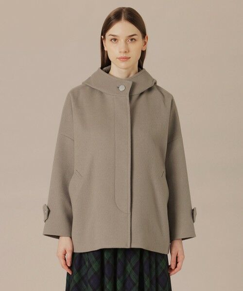 MACKINTOSH LONDON / マッキントッシュ ロンドン  その他アウター | 【婦人画報11月号掲載】【ROSLEY/ロズリー】ぺコラム圧縮ビーバーフーデットコート | 詳細5