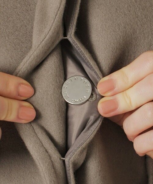 MACKINTOSH LONDON / マッキントッシュ ロンドン  その他アウター | 【婦人画報11月号掲載】【ROSLEY/ロズリー】ぺコラム圧縮ビーバーフーデットコート | 詳細9