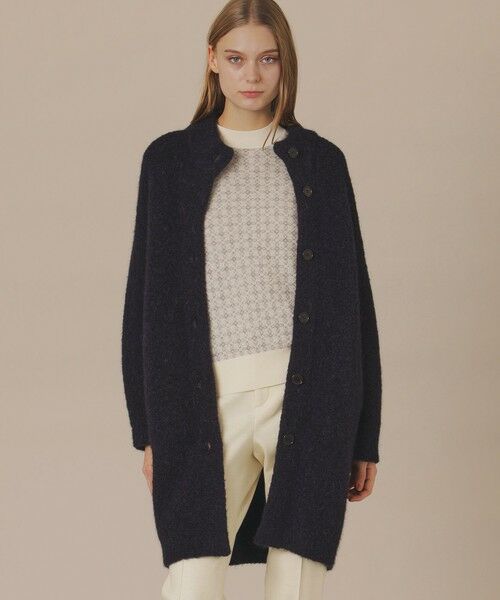 MACKINTOSH LONDON / マッキントッシュ ロンドン  その他アウター | アルパカループロングカーディガン（ネイビー）