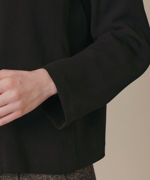 MACKINTOSH LONDON / マッキントッシュ ロンドン  ノーカラージャケット | パウダリーソフトジョーゼットジャケット | 詳細7