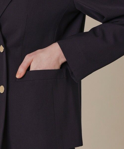 MACKINTOSH LONDON / マッキントッシュ ロンドン ノーカラージャケット | クリアツイルジャケット | 詳細6