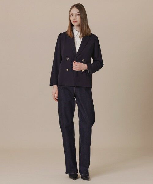 MACKINTOSH LONDON / マッキントッシュ ロンドン ノーカラージャケット | クリアツイルジャケット | 詳細2