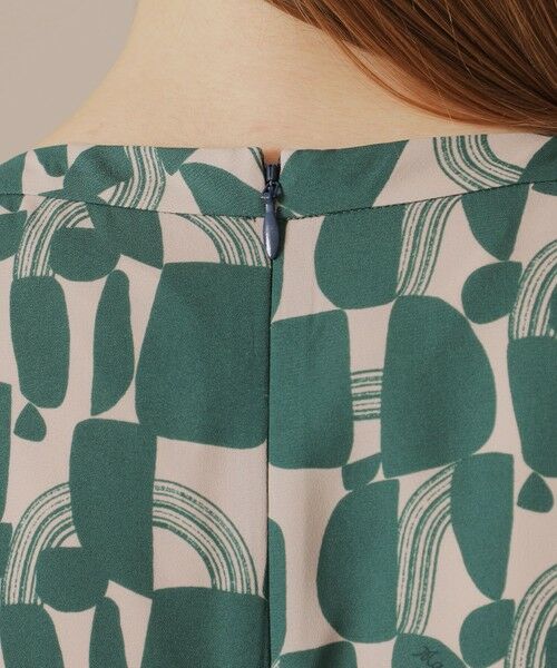 MACKINTOSH LONDON / マッキントッシュ ロンドン ロング・マキシ丈ワンピース | 【婦人画報11月号掲載】レトロタイルプリントワンピース | 詳細8