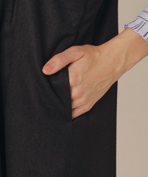 MACKINTOSH LONDON / マッキントッシュ ロンドン ロング・マキシ丈ワンピース | 【婦人画報11月号掲載】ウールサキソニーワンピース | 詳細6