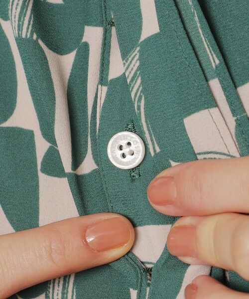 MACKINTOSH LONDON / マッキントッシュ ロンドン  シャツ・ブラウス | 【婦人画報11月号掲載】レトロタイルプリントブラウス | 詳細8