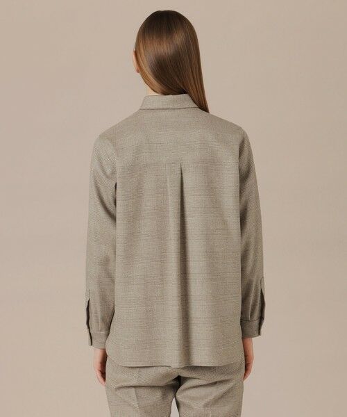 MACKINTOSH LONDON / マッキントッシュ ロンドン  シャツ・ブラウス | ウールサキソニーシャツ | 詳細5