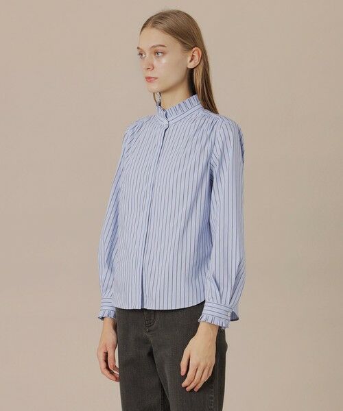 MACKINTOSH LONDON / マッキントッシュ ロンドン  シャツ・ブラウス | 【Precious12月号/婦人画報11月号掲載】ストレッチストライプブラウス | 詳細5