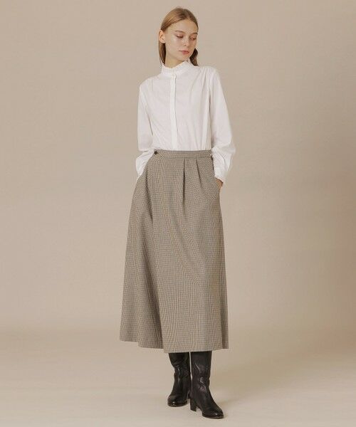 MACKINTOSH LONDON / マッキントッシュ ロンドン  シャツ・ブラウス | 【Precious12月号/婦人画報11月号掲載】ストレッチストライプブラウス | 詳細1