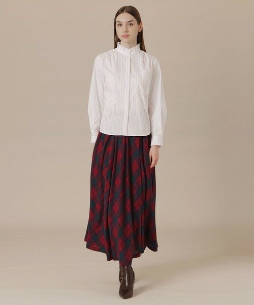 MACKINTOSH LONDON / マッキントッシュ ロンドン  シャツ・ブラウス | 【Precious12月号/婦人画報11月号掲載】ストレッチストライプブラウス | 詳細2