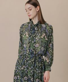 MACKINTOSH LONDON / マッキントッシュ ロンドン  シャツ・ブラウス | ボタニカルウォールプリントブラウス