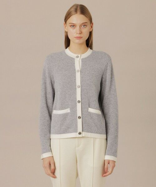 MACKINTOSH LONDON / マッキントッシュ ロンドン  ニット・セーター | 【婦人画報11月号掲載】スフレニットカーディガン | 詳細3