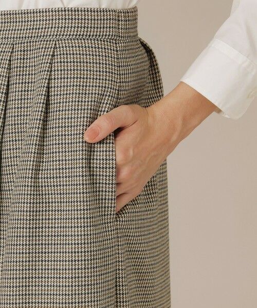 MACKINTOSH LONDON / マッキントッシュ ロンドン その他パンツ | 【婦人画報11月号掲載】レーヨンウールハウンドトゥースパンツ | 詳細7