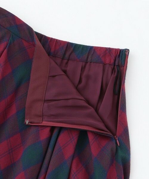 MACKINTOSH LONDON / マッキントッシュ ロンドン  ロング・マキシ丈スカート | 【婦人画報11月号掲載】シアーウールチェックスカート | 詳細7