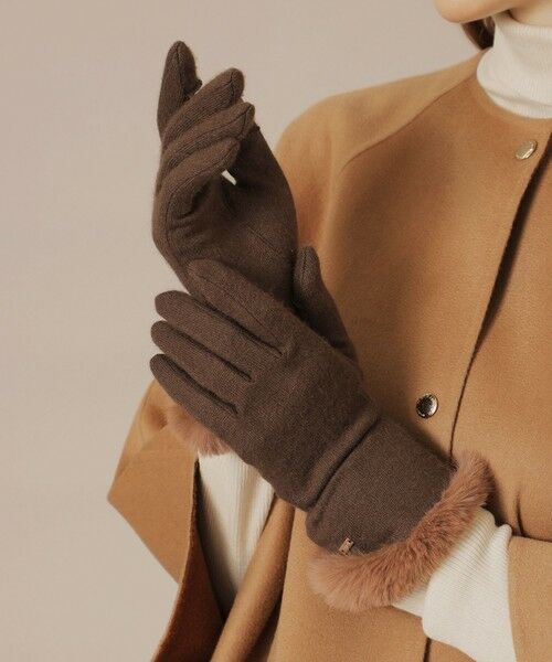 MACKINTOSH LONDON / マッキントッシュ ロンドン  手袋 | 【Precious12月号】カシミヤニットグローブ | 詳細4