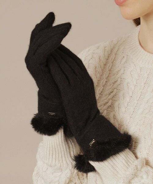 MACKINTOSH LONDON / マッキントッシュ ロンドン  手袋 | 【Precious12月号】カシミヤニットグローブ | 詳細1