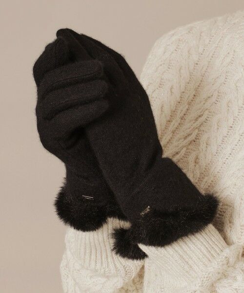 MACKINTOSH LONDON / マッキントッシュ ロンドン  手袋 | 【Precious12月号】カシミヤニットグローブ | 詳細2