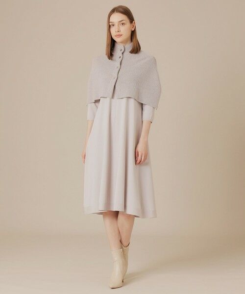 MACKINTOSH LONDON / マッキントッシュ ロンドン  マフラー・ショール・スヌード・ストール | ウールニットケープ | 詳細3