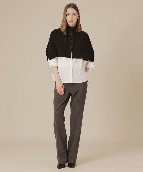 MACKINTOSH LONDON / マッキントッシュ ロンドン  マフラー・ショール・スヌード・ストール | ウールニットケープ | 詳細4