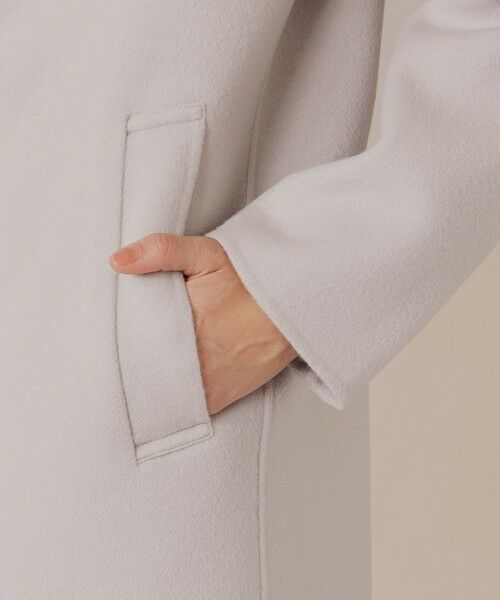 MACKINTOSH LONDON / マッキントッシュ ロンドン  その他アウター | 【Precious12月号】【DURRIS/デュリス】ぺコラムシャルムリーバーコート | 詳細7