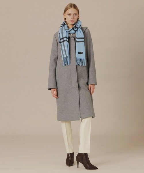 MACKINTOSH LONDON / マッキントッシュ ロンドン その他アウター | 【CHRYSTON/クリストン】ウールダブルクロスメルトンフーデットコート | 詳細1