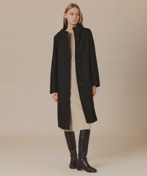 MACKINTOSH LONDON / マッキントッシュ ロンドン その他アウター | 【CHRYSTON/クリストン】ウールダブルクロスメルトンフーデットコート | 詳細2