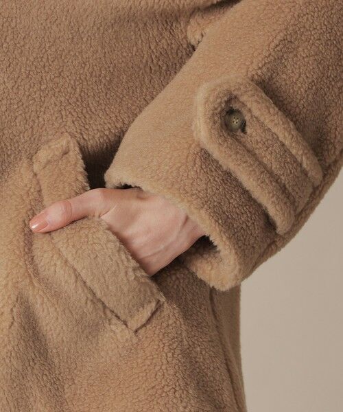 MACKINTOSH LONDON / マッキントッシュ ロンドン  その他アウター | 【WEB・一部店舗限定】【ROSLEY/ロズリー】ウールブレンドボアノーカラーコート | 詳細6