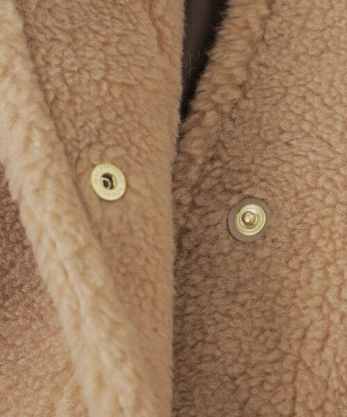 MACKINTOSH LONDON / マッキントッシュ ロンドン  その他アウター | 【WEB・一部店舗限定】【ROSLEY/ロズリー】ウールブレンドボアノーカラーコート | 詳細7