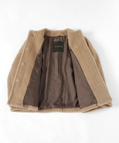 MACKINTOSH LONDON / マッキントッシュ ロンドン  その他アウター | 【WEB・一部店舗限定】【ROSLEY/ロズリー】ウールブレンドボアノーカラーコート | 詳細9