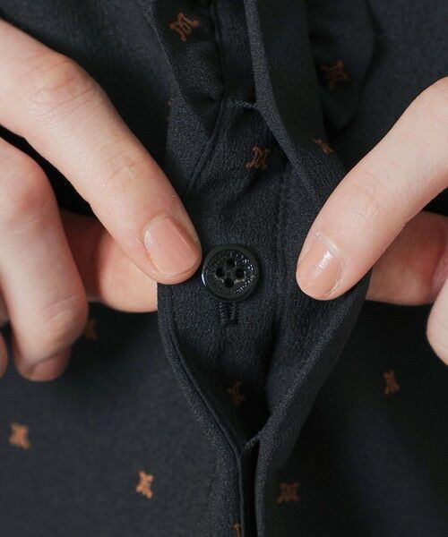 MACKINTOSH LONDON / マッキントッシュ ロンドン  シャツ・ブラウス | Ｍドットプリントブラウス | 詳細7