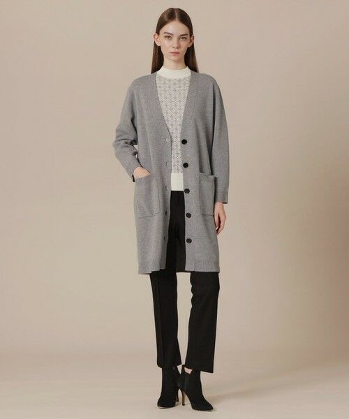 MACKINTOSH LONDON / マッキントッシュ ロンドン  ニット・セーター | ウールスムースニットカーディガン | 詳細1