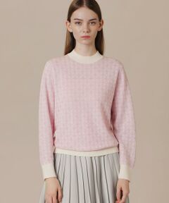 MACKINTOSH LONDON / マッキントッシュ ロンドン  ニット・セーター | ブリリアントアンドリュージャカードニットプルオーバー